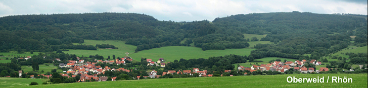 Blick auf Oberweid / Rh�n